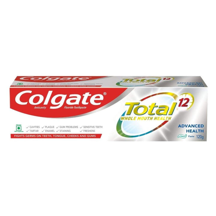 Colgate Total Whole Mouth Health, Antibacterial Toothpaste, 120g