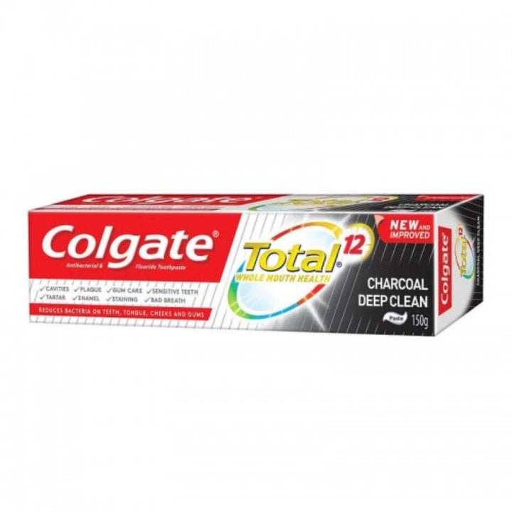 Colgate Total Whole Mouth Health Charcoal & Clean, 75ml