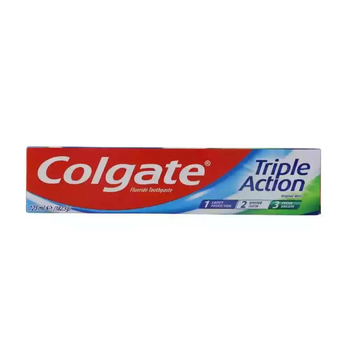 Colgate Triple Action Original Mint Toothpaste, 125ml