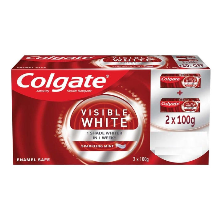 Colgate Visible White, 2x100g