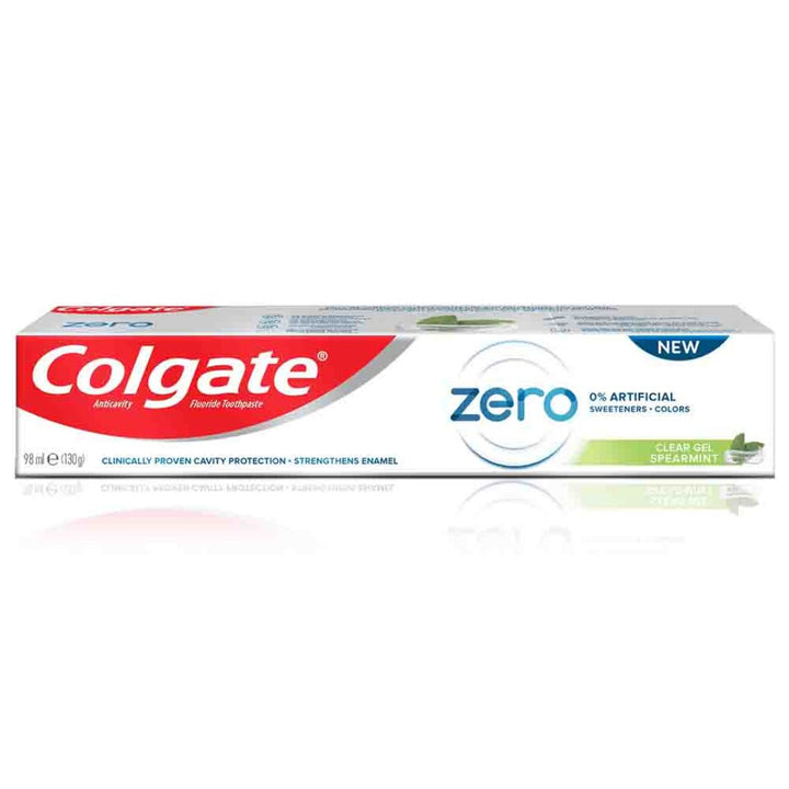 Colgate Zero Clear Gel Spearmint, 130g