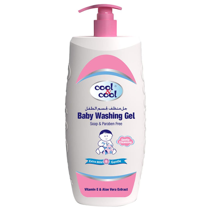 Cool & Cool Baby Washing Gel, 1 Ltr