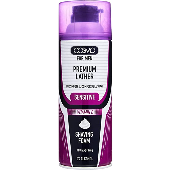 Cosmo For Men Premium Lather Vitamin E, 400ml