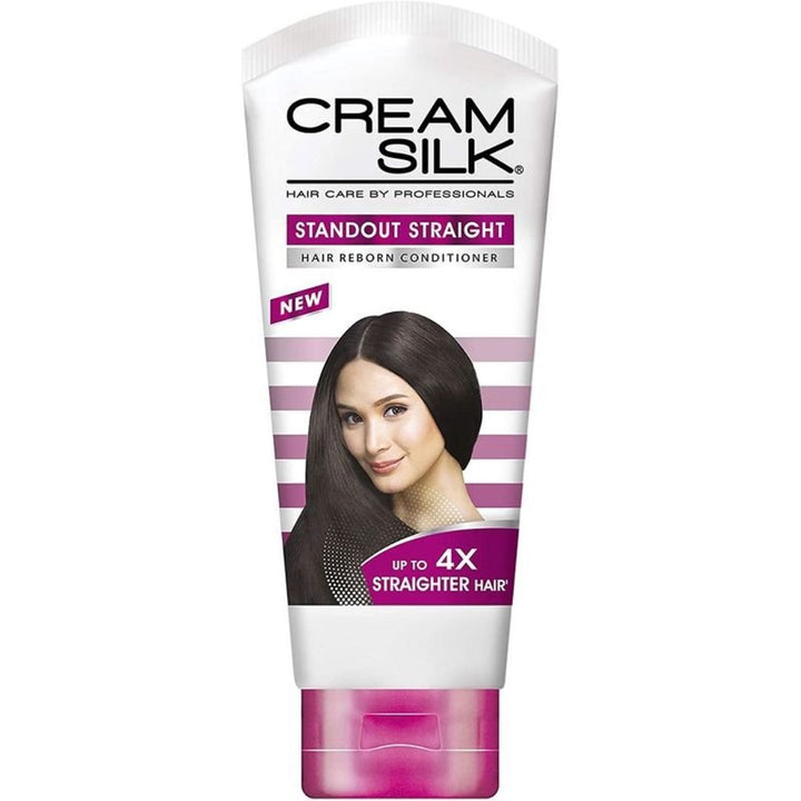 CREAM SILK Hair Reborn Conditioner  Standout Straight  For up to 4x Straighter Hair, 180ml