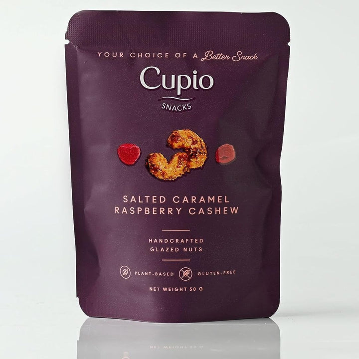 Cupio Salted Caramel Raspberry Cashew, 50g