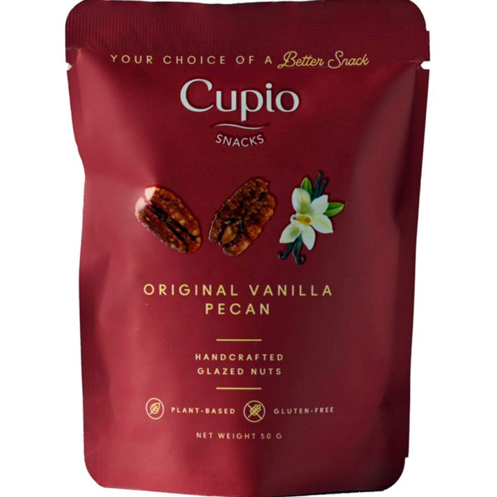 Cupio Snacks Original Vanilla Pecan, 125g