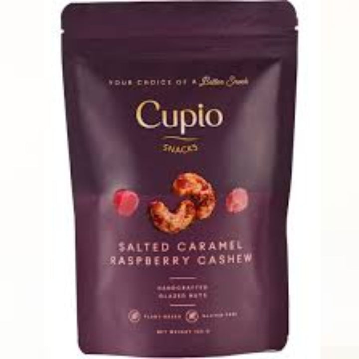 Cupio Snacks Salted Caramel Raspberry Cashew, 125g