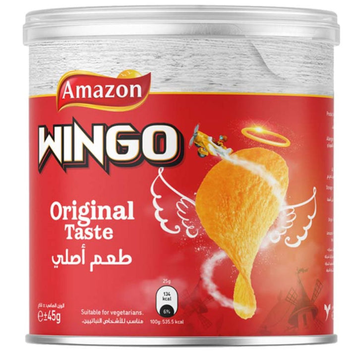 Amazon Wingo Potato Chips Original Flavor, 45g