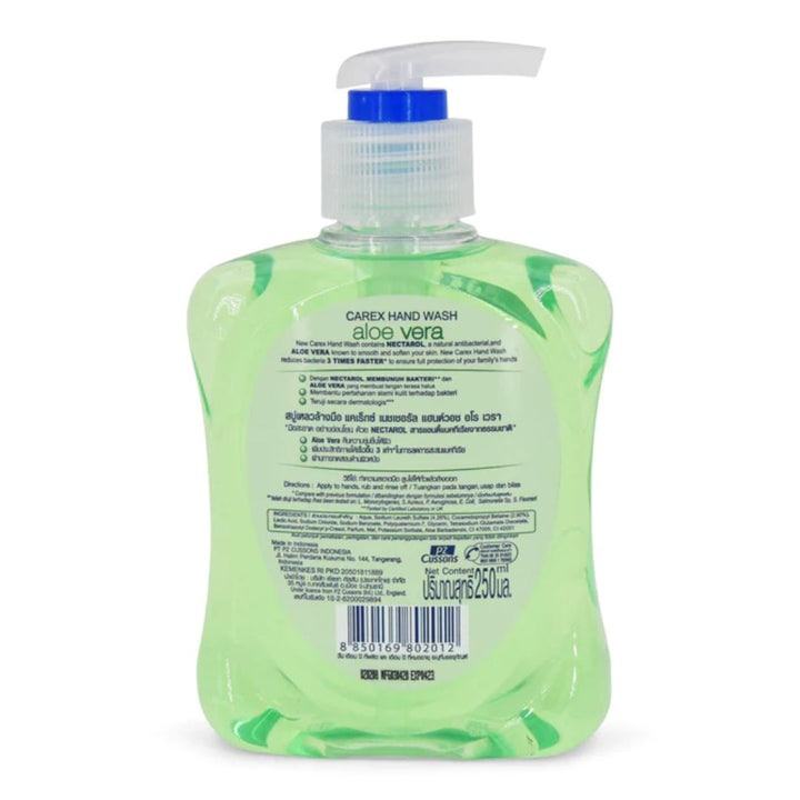 Cussons Carex Natural Hand Wash Aloe Vera , 250ml