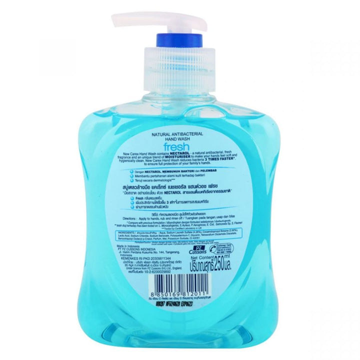 Cussons Carex Natural Hand Wash Fresh, 250ml