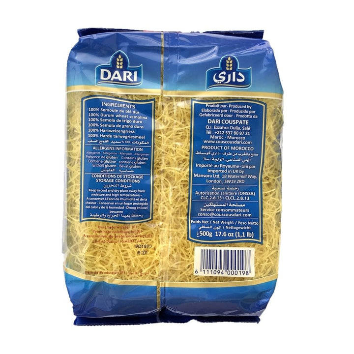 Dari Angel Hair Pasta, 500g