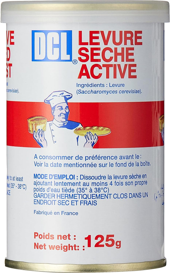 Dcl Active Dried Yeast, 125g