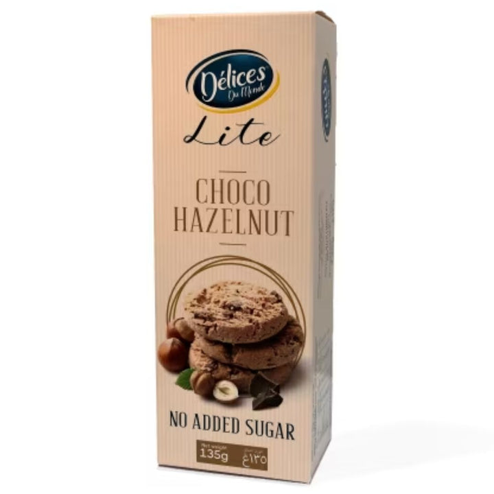 Delices Du Monde Choco Hazelnut Lite, 135g