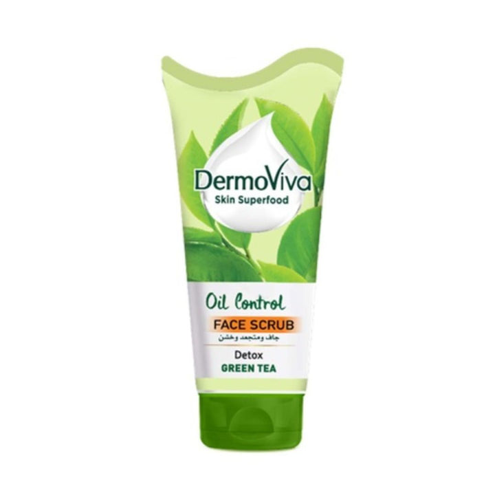 Dermoviva Oil control Face Scrub Green Tea, 150ml