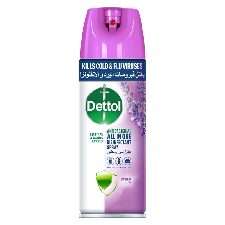 Dettol Anti-Bacterial Disinfectant Spray, 2x450ml