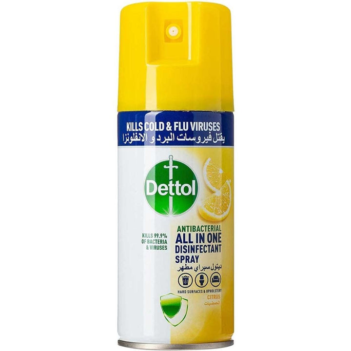 Dettol Citrus Antibacterial All In One Disinfectant Spray, 170ml