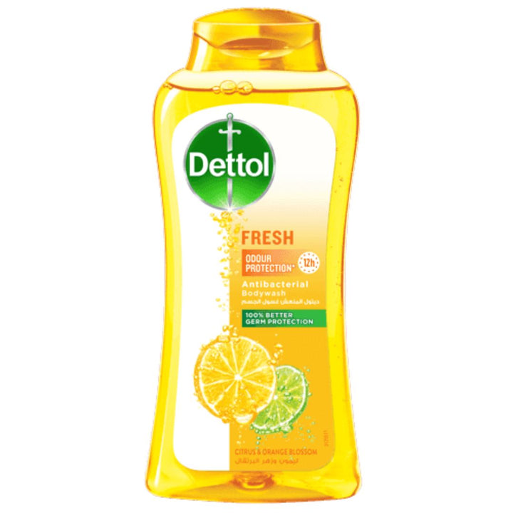 Dettol Fresh Showergel & Bodywash, 250ml