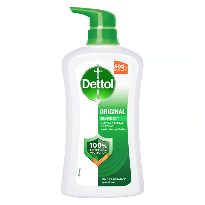 Dettol Original Pine Fragrance Body Wash, 500ml