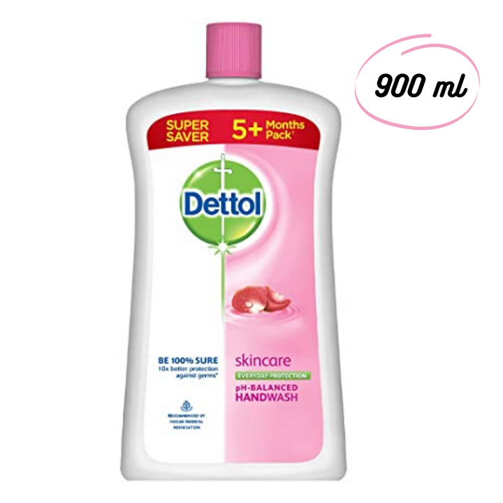 Dettol Skincare PH Balanced Handwash, 900ml