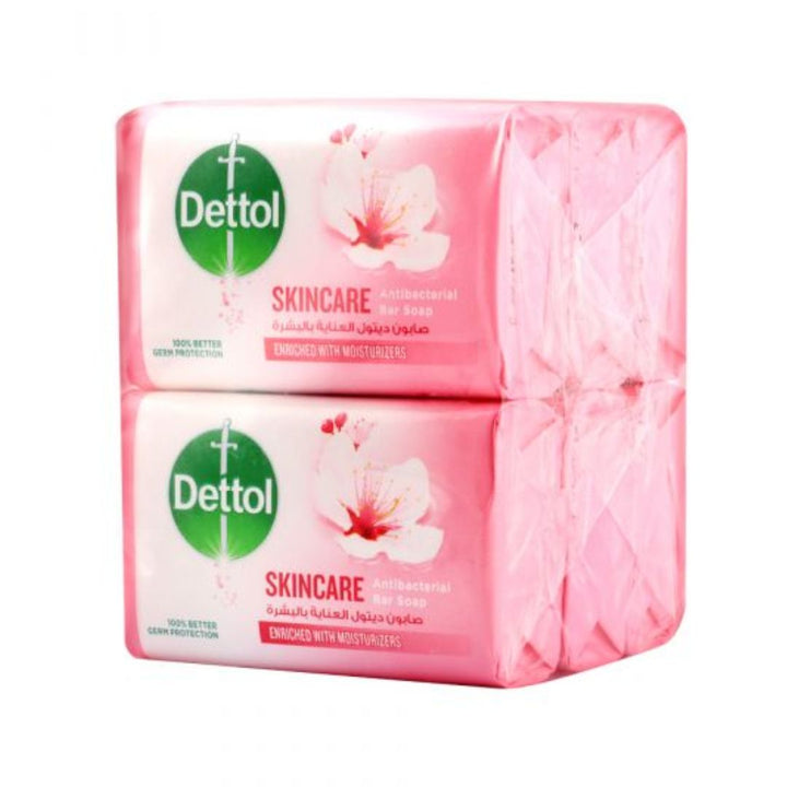 Dettol Skincare Anti-Bacterial Soap, 6x100g