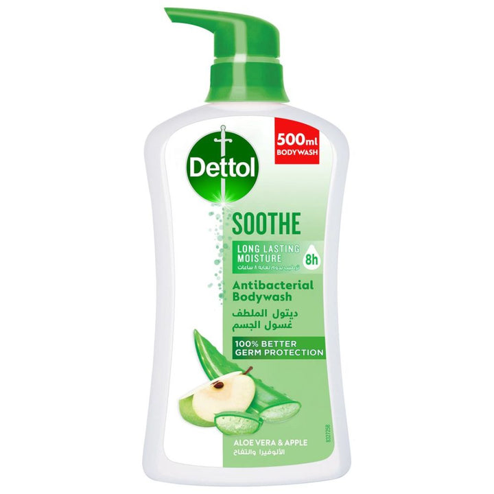 Dettol Soothe loe Vera & Apple Body Wash, 500ml