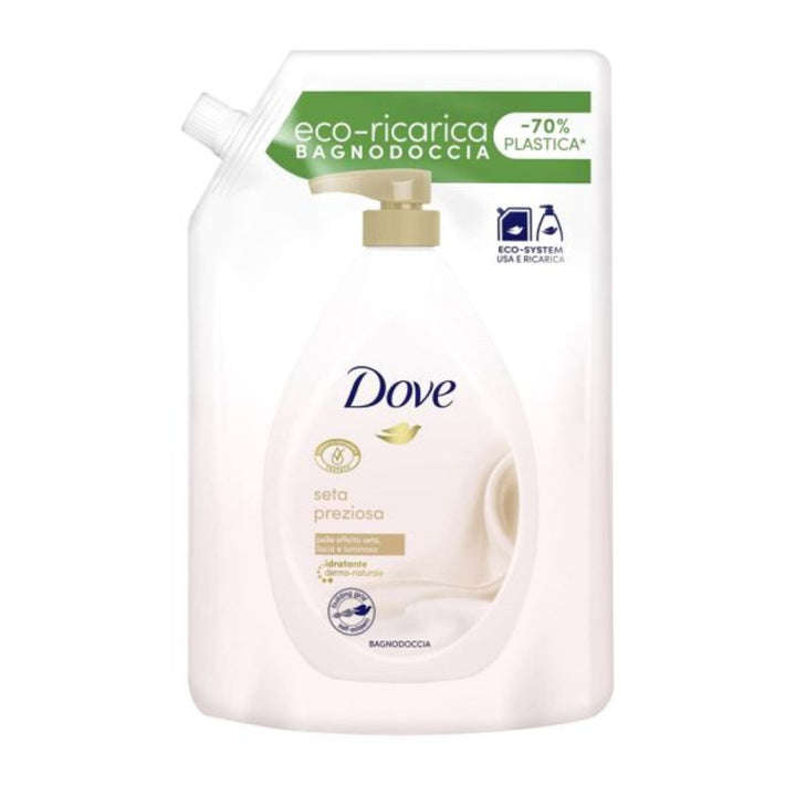 Dove Eco-Refill Precious Silk Moisturizing Body Wash 720ml