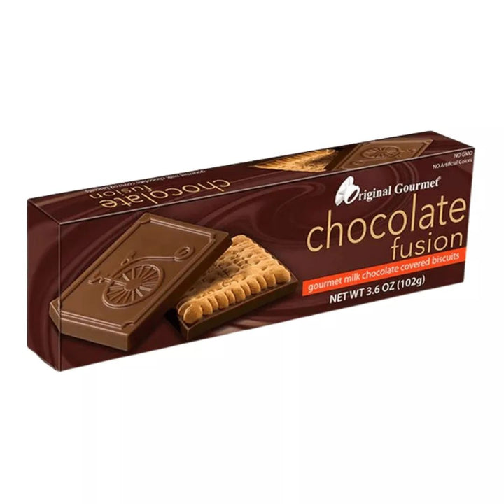 Original Gourmet Chocolate Fusion Milk Biscuits, 102g