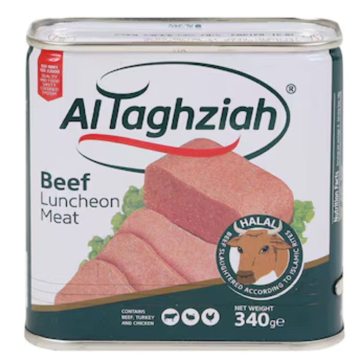 Al Taghziah Beef Luncheon Meat, 340g