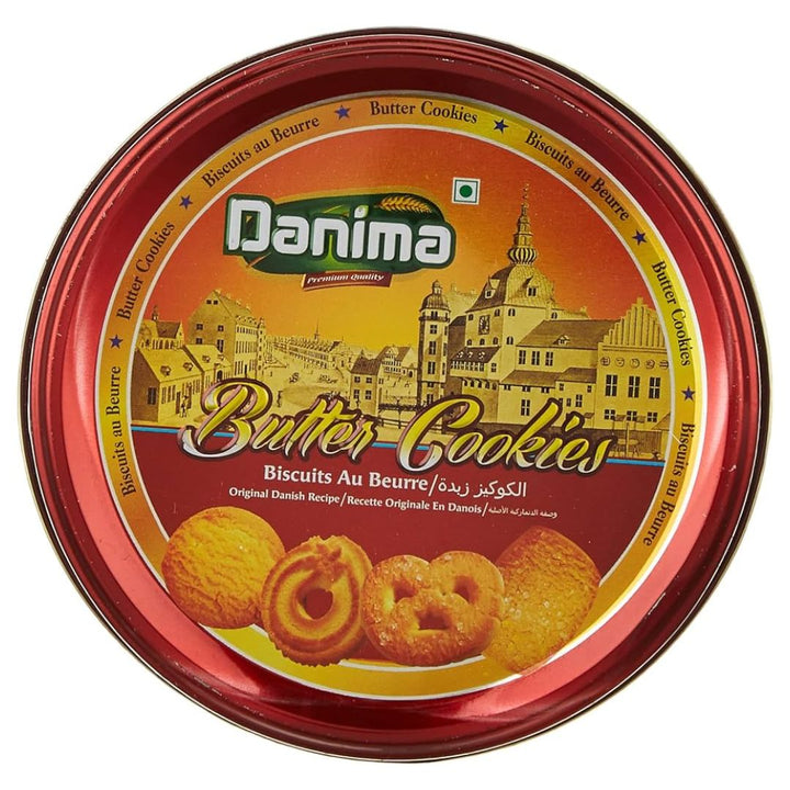 Danima Butter Cookies, Gift Pack, Tin, 340g