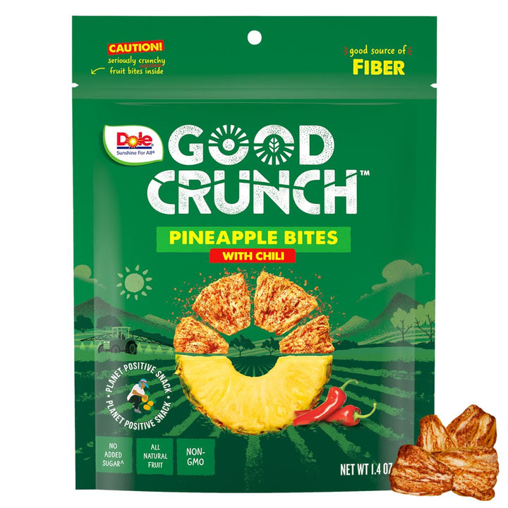 Dole Good Crunch Chili Pineapple Bites, 40g