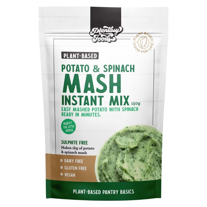 Plantasy Foods Gluten-Free Potato And Spinach Mash Instant Mix, 150g