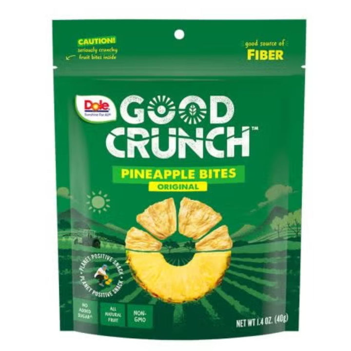 Dole Good Crunch Pineapple Bites Original, 40g