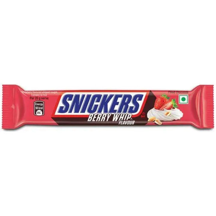 Snickers Berry Whip Chocolate Bar, 22g