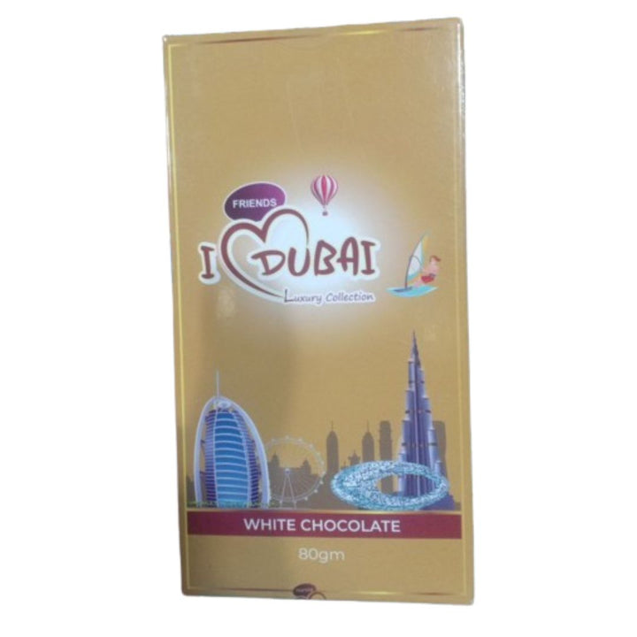 Friends I Love Dubai White Chocolate, 80g