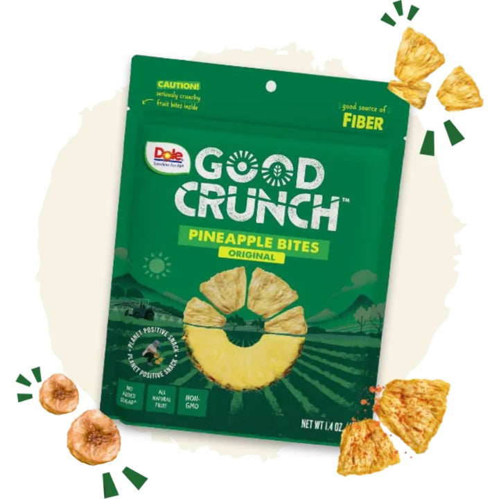 Dole Good Crunch Pineapple Bites Original, 40g