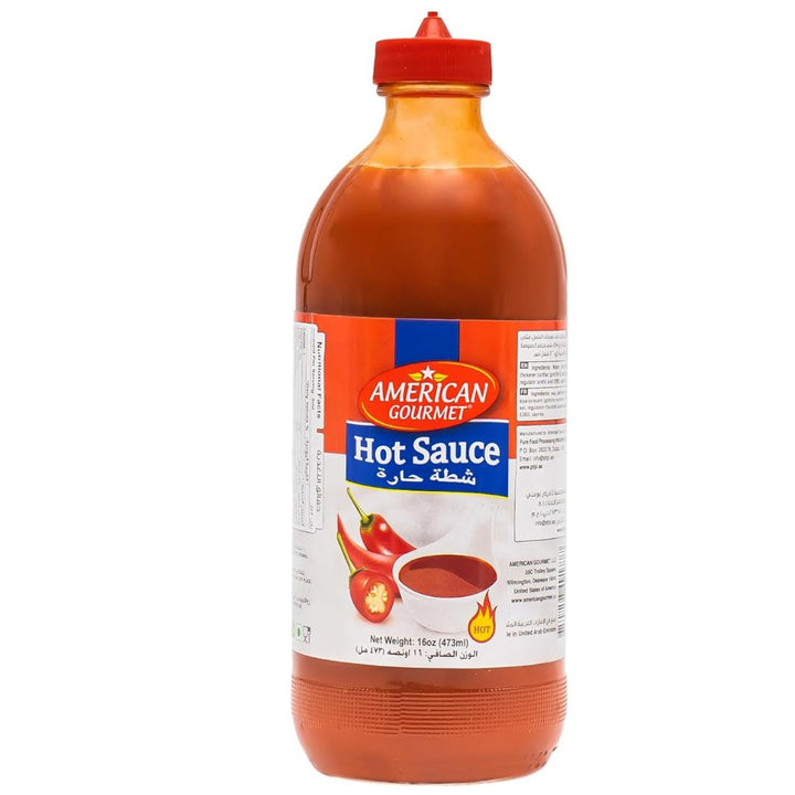 American Gourment Hot Sauce, 473ml