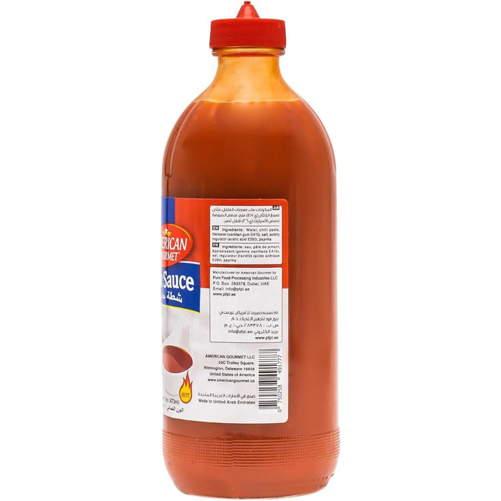 American Gourment Hot Sauce, 473ml