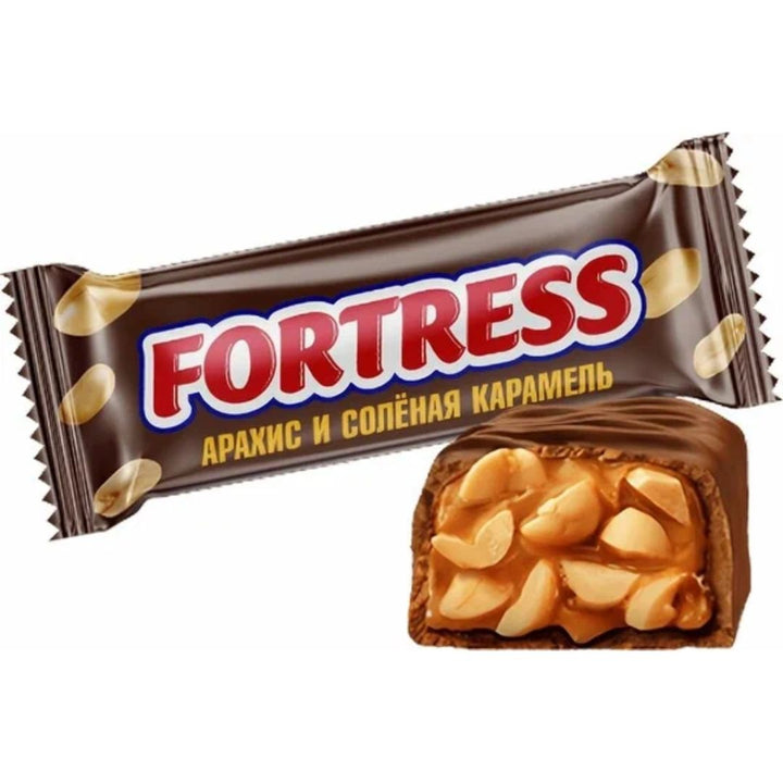 Fortress Candies With Peanuts And Salted Caramel, 45g