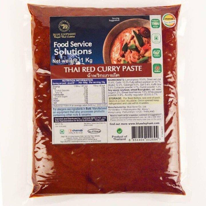 Blue Elephant Red Curry Paste 1kg,