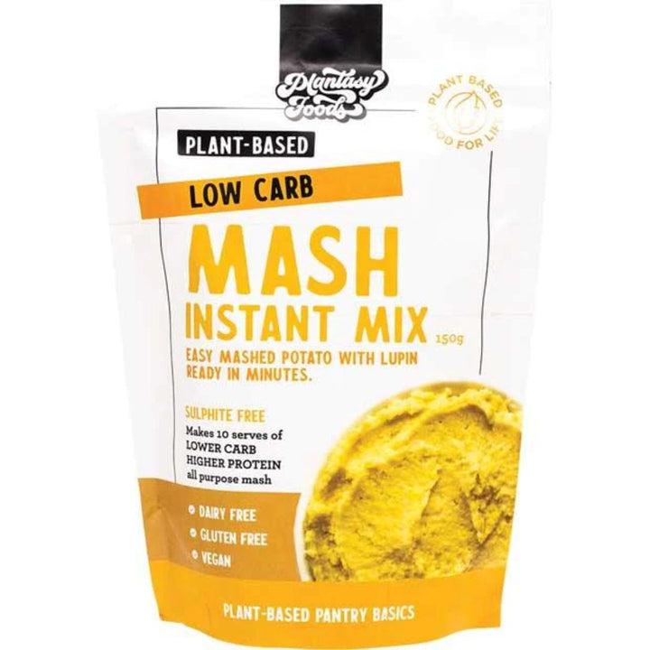 Plantasy Foods Gluten-Free Plant-Based Low Carb Mash Instant Mix, 150g