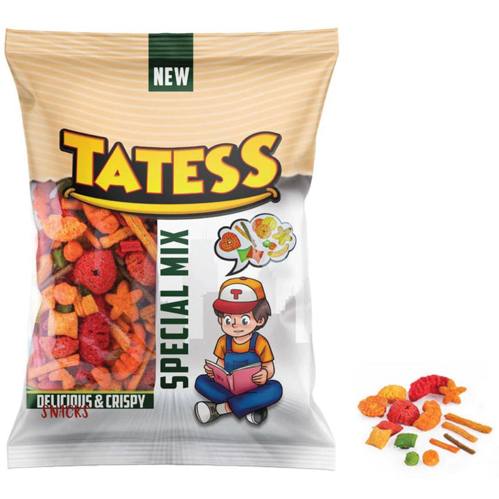 Tatess Corn Chips Special Mix, 175g