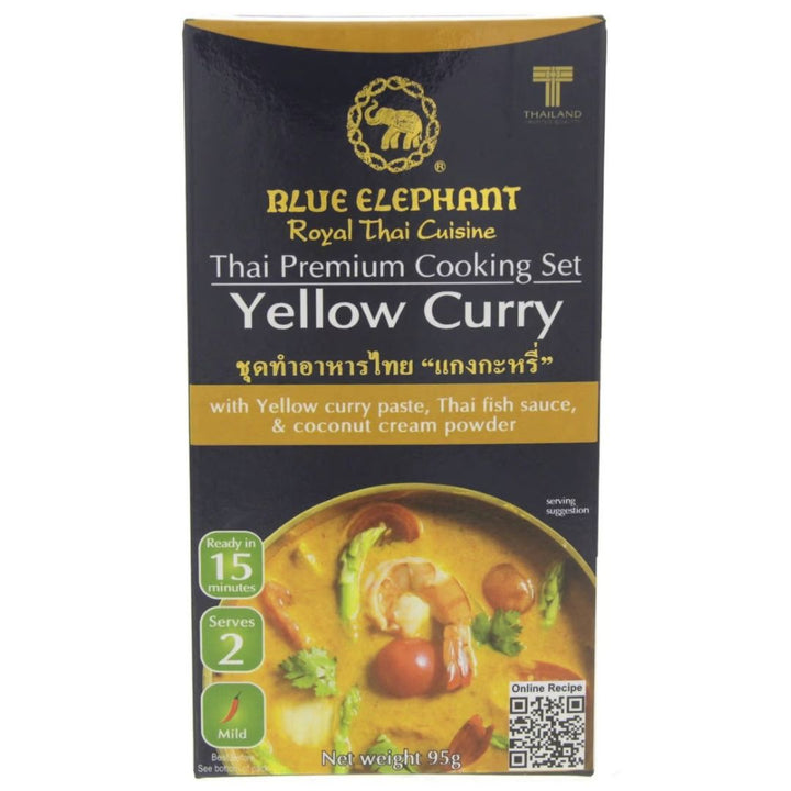 Blue Elephant Thai Cooking Set Yellow Curry, 95g