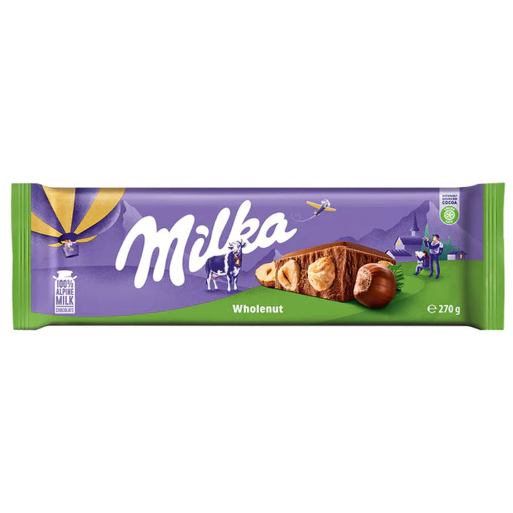 Milka Whole Nuts, 270g