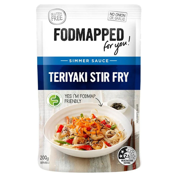 Fodmapped Teriyaki Stir Fry Simmer Sauce, 200g