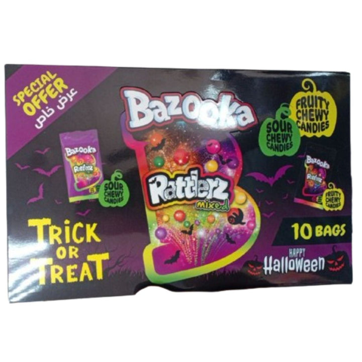 Bazooka Rattlers Mixed Halloween, 400g