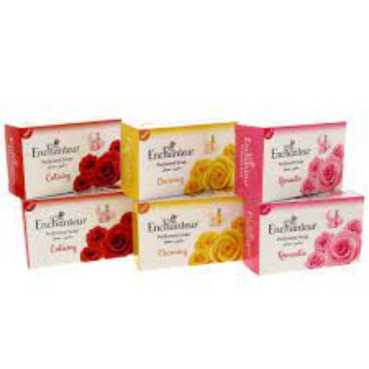 Enchanteur Romantic Charming Enticing Soap, 6x125g