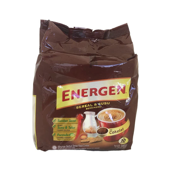 Energen Sereal & Susu Bersinergi Cokelat, 340g