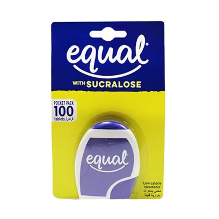 Equal With Sucralose Low Calorie Sweetener 100tablets, 8.5g