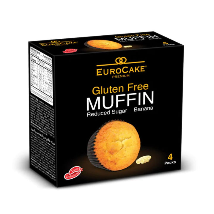 Eurocake Gluten Free Muffin Banana, 160g