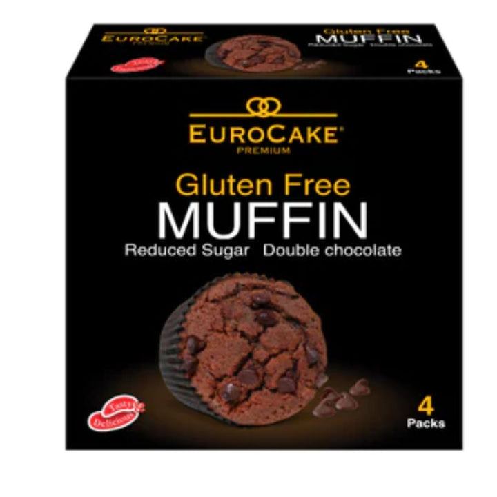 Eurocake Gluten Free Muffin Double Chocolate, 160g